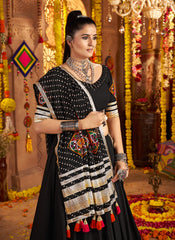Nakshatra Black Color Ready to Wear Lehenga Choli