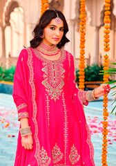 Nakshatra Designer Pink Suit
