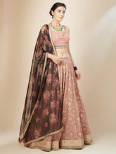 Nakshatra Pink Sequence Lehenga Choli