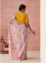 Nakshatra Baby Pink Premium saree