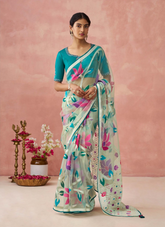 Nakshatra Cream Premium saree