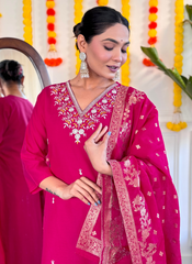 Nakshatra Pink Readymade Suit