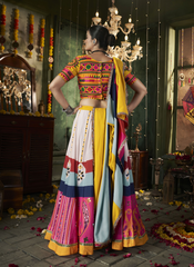 Nakshatra Multicolored Navratri Lehenga Choli