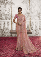 Pink Pearl Embellished Elegance