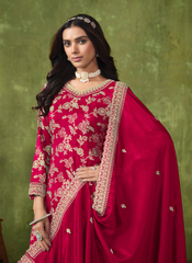 Nakshtara Pink Party Wear Punjabi Suit