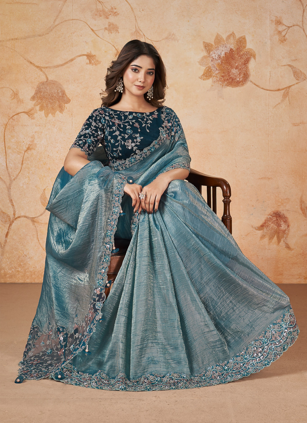 Elegance in Banarasi Silk