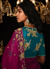 Passionate Pink Indian saree