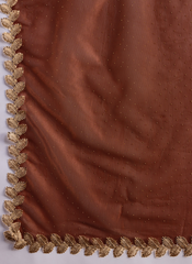 Nakshatra Chocolate Brown Saree