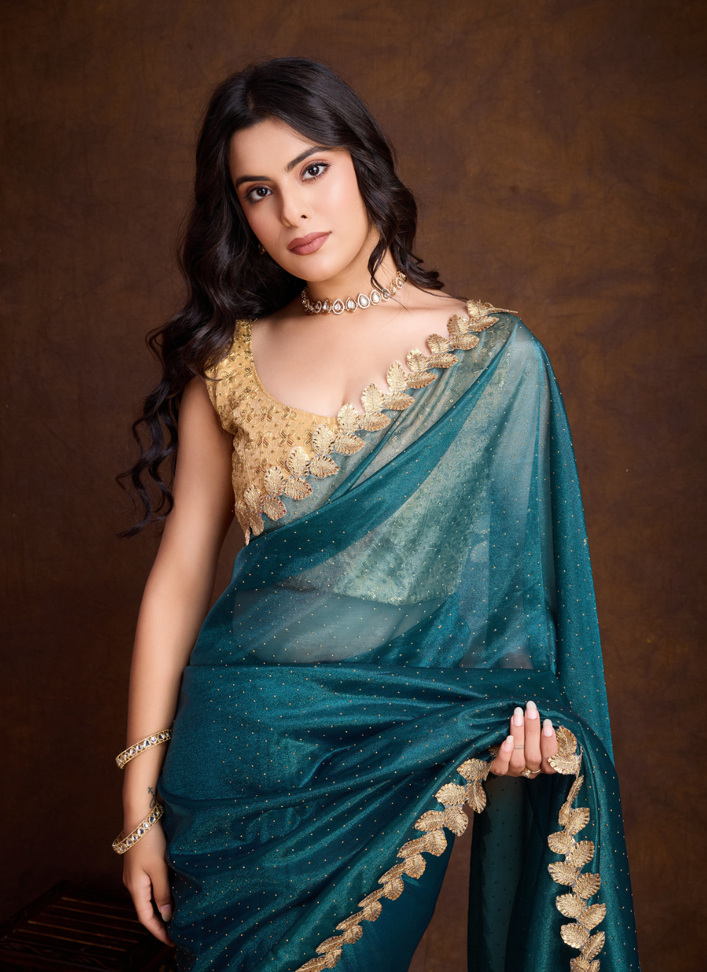 Nakshatra Blue  Saree
