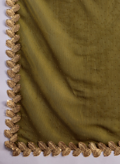 Nakshatra Olive Green Saree