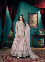 Nakshatra Light Pink Georgette Suits