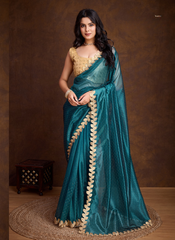 Nakshatra Blue  Saree