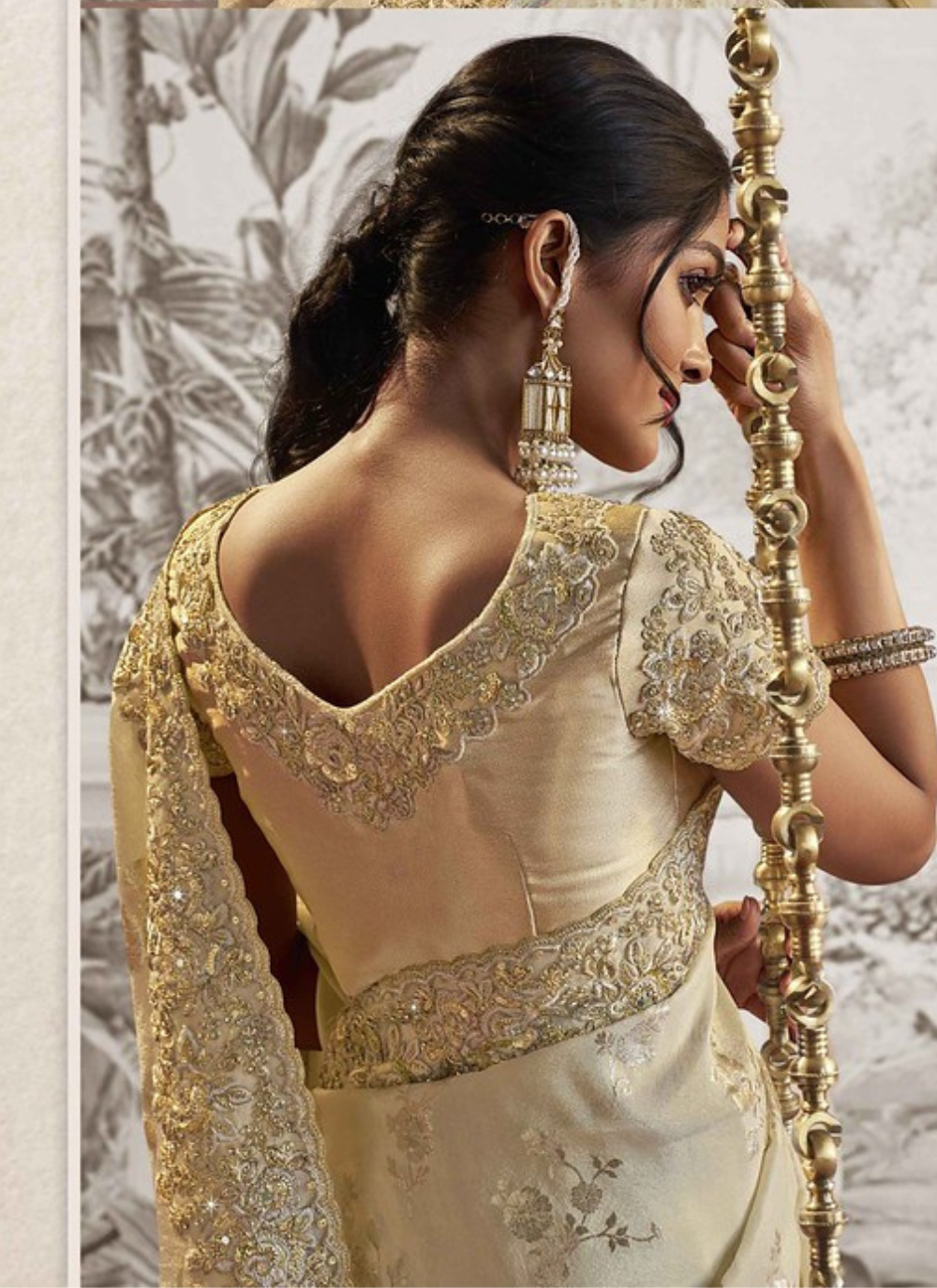 Sunshine Glow Bridal Saree