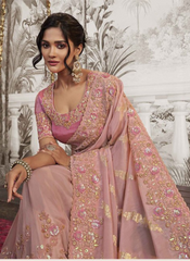 Pink Pearl Embellished Elegance