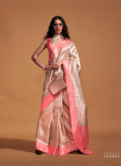 Nakshatra Golden  Kanjeevaram  saree