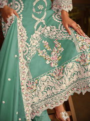 Mint Green Designer suit