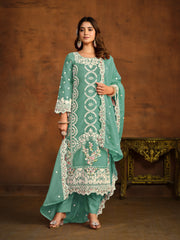 Mint Green Designer suit
