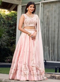 Pink Opulence Lehenga Choli