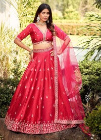 Pink Pearl Artistry Lehenga Choli