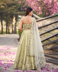 Royal Silk Pistachio Ensemble