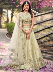 Royal Silk Pistachio Ensemble