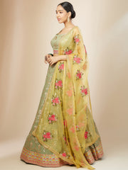 Nakshatra Pista Sequence Lehenga Choli