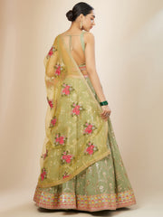 Nakshatra Pista Sequence Lehenga Choli