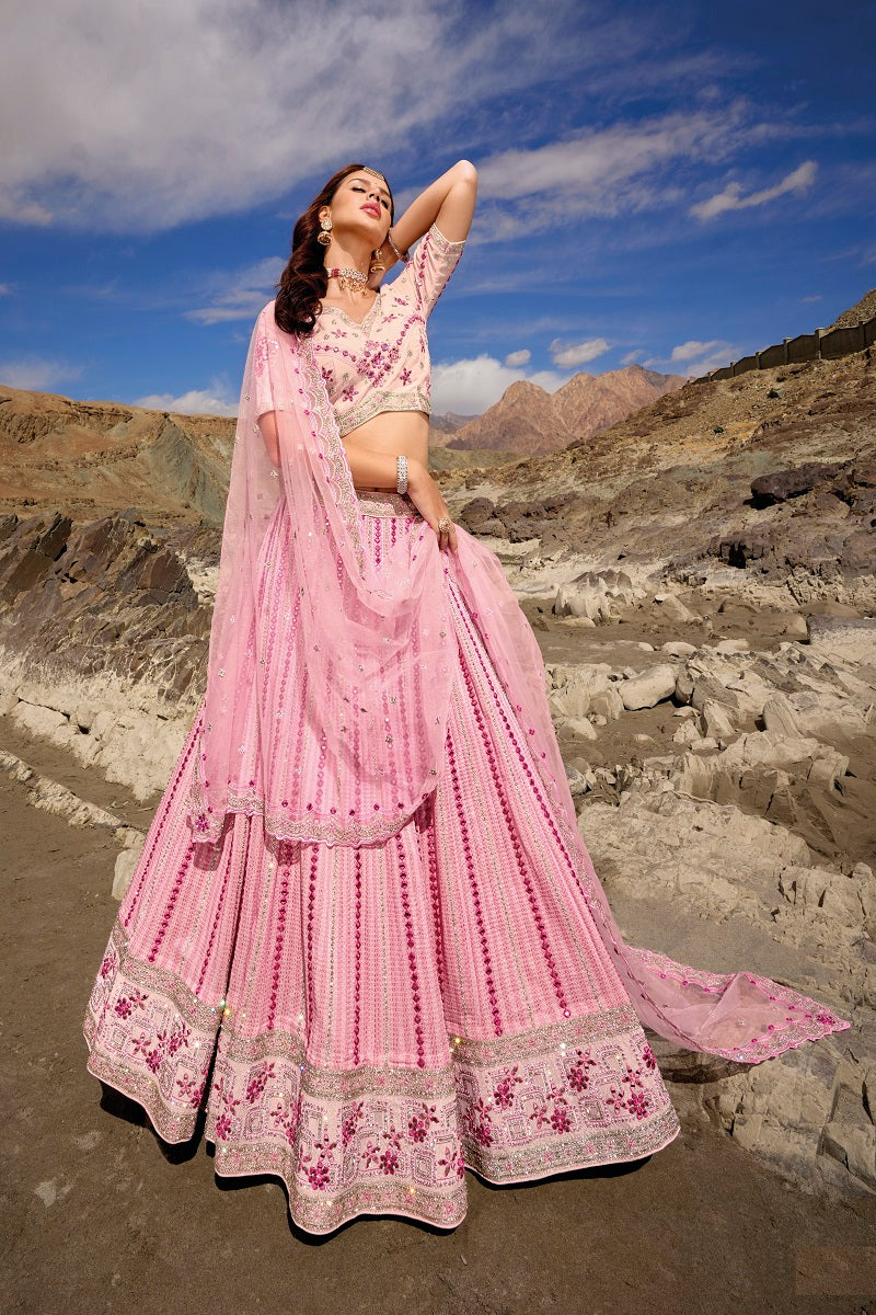 Ethereal Dreamland Lehenga Trio