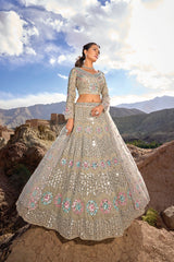 Royal Orchid Dream Lehenga Set